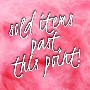 💕 SOLD FROM THIS POINT ON 💕